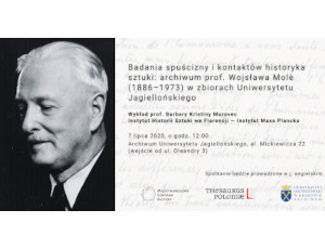 Profesor Wojsław Molè (1886–1973) w nowym świetle