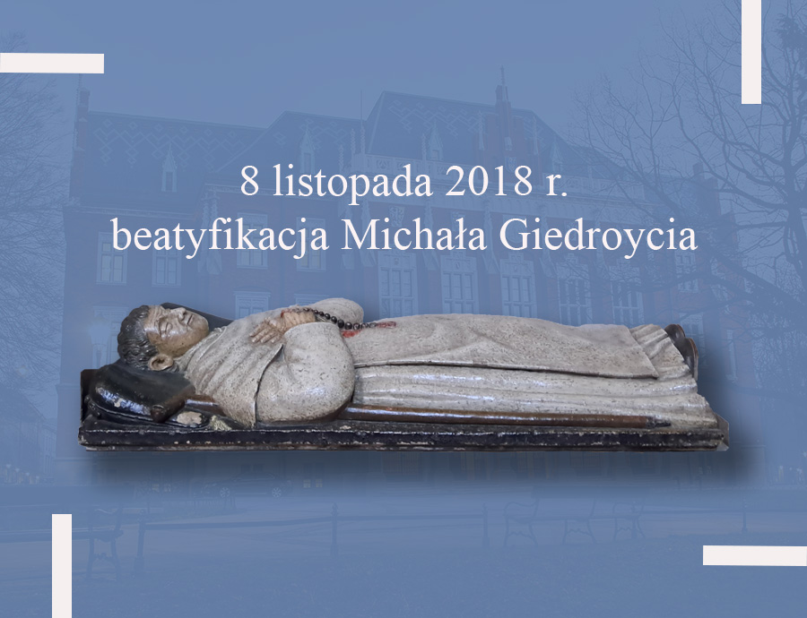 Grobowiec bł. Michała Giedroycia w Kościele św. Marka w Krakowie. Michał Giedroyć (lit. Mykolas Giedraitis)