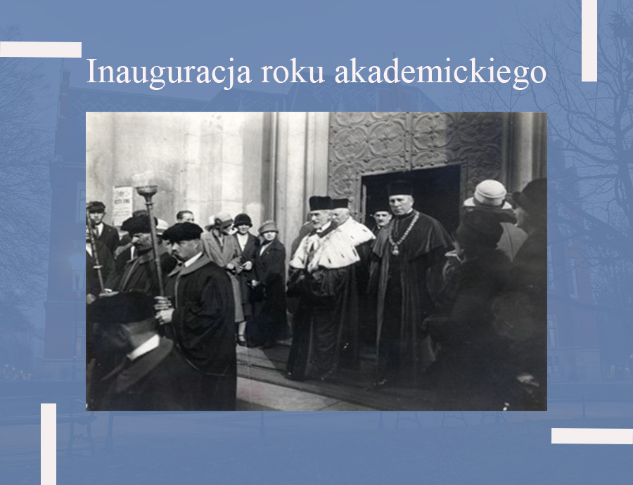 Inauguracja roku akademickiego
W pamięci studenckiej inauguracja roku akademickiego zapisała się jako jedna z najbardziej imponujących i wzruszających uroczystości uniwersyteckich.
Autor: dr Przemysław Marcin Żukowski.
#Kartki z dziejów UJ #Uniwersytet Jagielloński #historia #historia uniwersytetu jagiellońskiego #Archiwum UJ #archiwum uniwersytetu jagiellońskiego